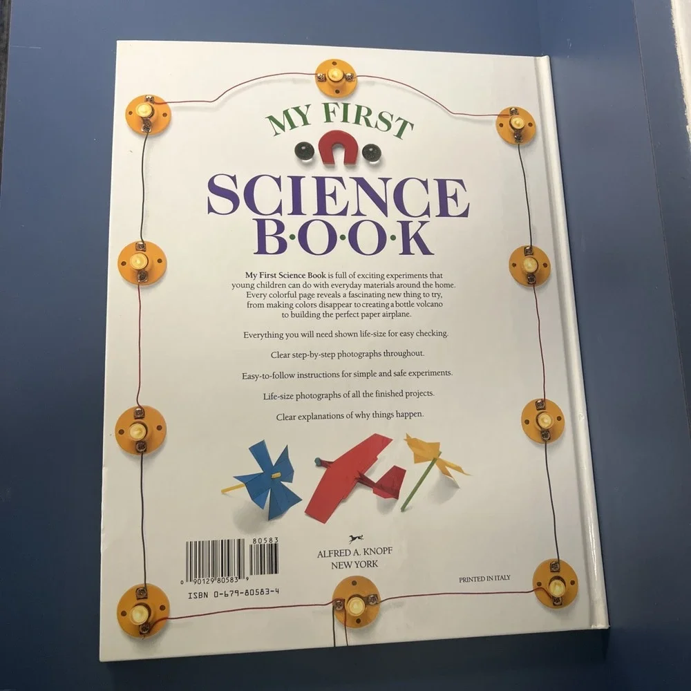 My First Science Book Simple Experiments Homeschooling Science Fair Laboratory
